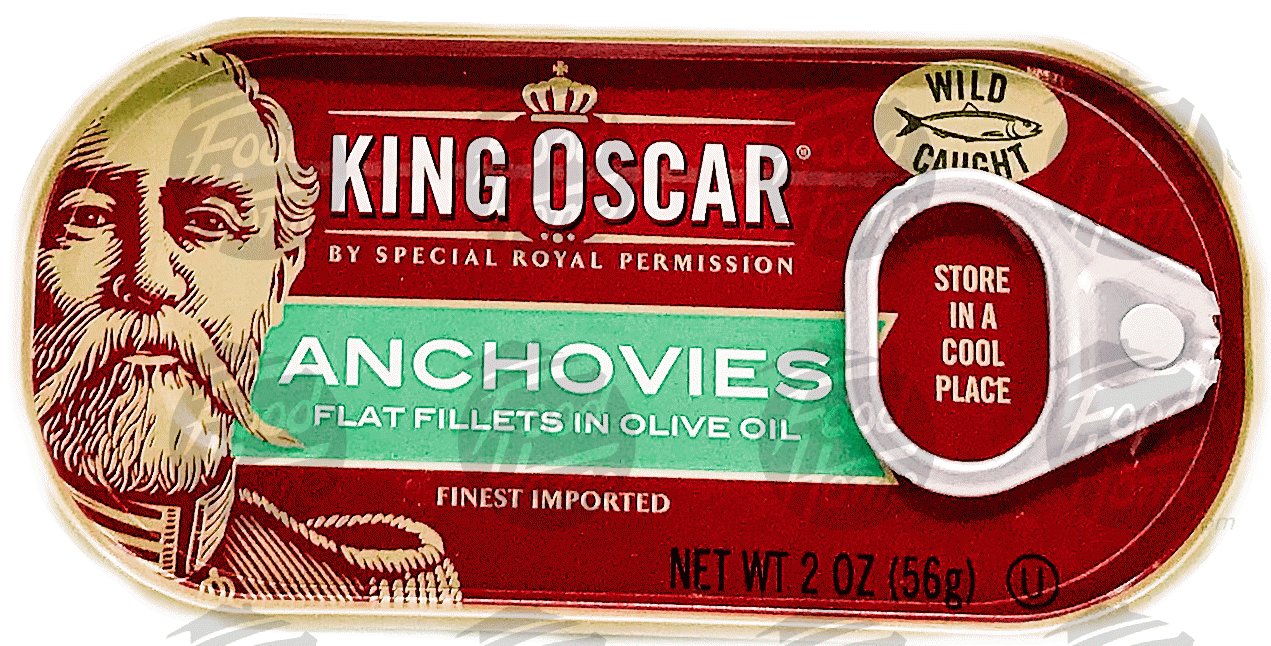 King Oscar Anchovies Flat Fillets In Olive Oil Full-Size Picture